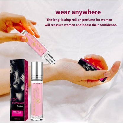 Pheromone Perfume Roll On Pheromone Perfume For Women to Attract Men Infused Essential Oil Cologne Perfume (Pack of 2)