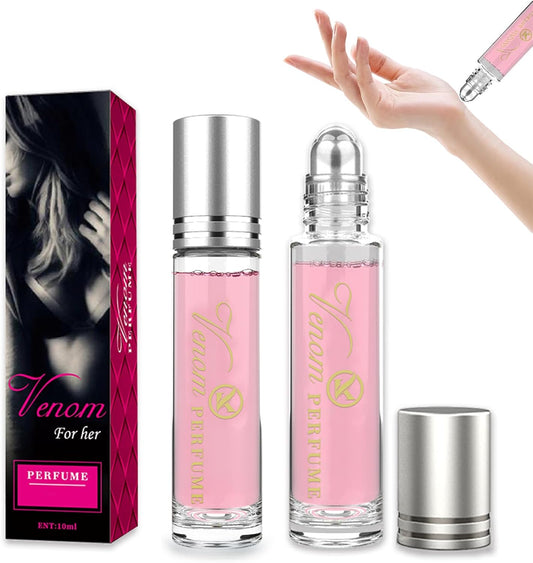 Pheromone Perfume Roll On Pheromone Perfume For Women to Attract Men Infused Essential Oil Cologne Perfume (Pack of 2)
