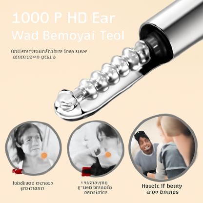 Ear Wax Removal, Kit Wireless Ear Cleaner with 500W Camera 6 Led Lights, Kids Adults Ear Wax Removal Tool for iOS and Android Phones