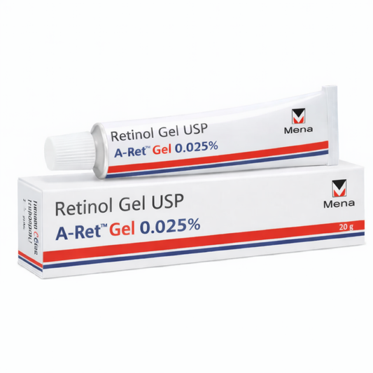 Retinol Gel 20g (0.025%, 0.05%, 0.1%) High Strength Vitamin A Gel | Tretinoin Uk Alternative